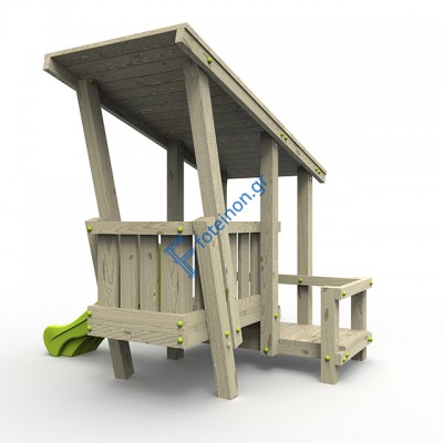 Ξύλινη παιδική χαρά - Surf shack White Rhino |  SURF SHACK